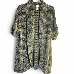 Motherhood Maternity Marled Cocoon Knit Cardigan – Size L